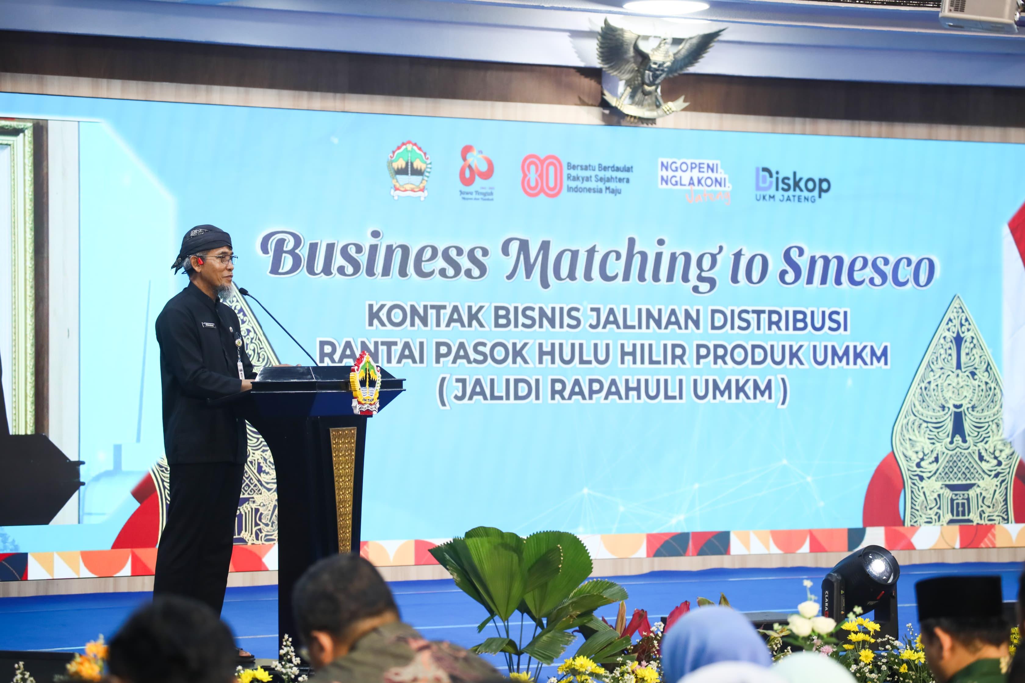 Java government gathers MSMEs and industrial players to promote networking and p...