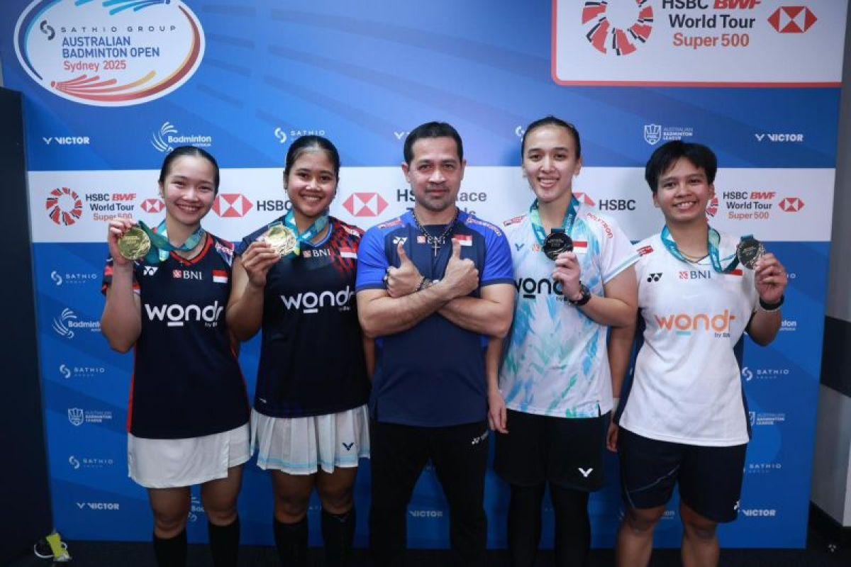 Atlet muda Indonesia raih gelar juara di ajang internasional Australia Open 2025 - Antara News.