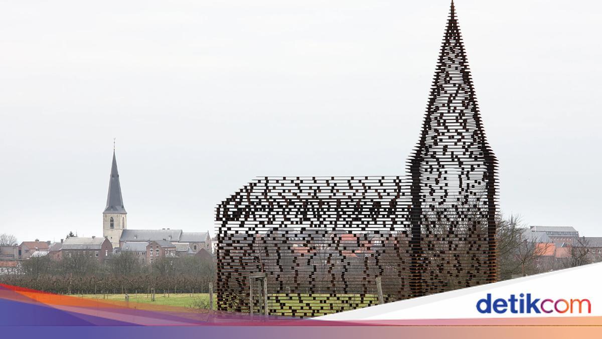 Terbuat dari Ribuan Lembaran Baja, Gereja Ini Mungkin Hilang!